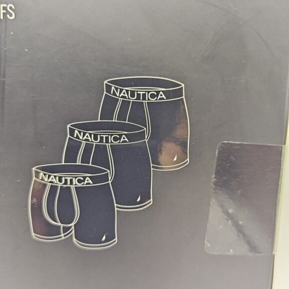 Nautica Boxer Briefs Six (6) Pack Size Small 5" Inseam Tagless Classic Fit NWT - Picture 15 of 16